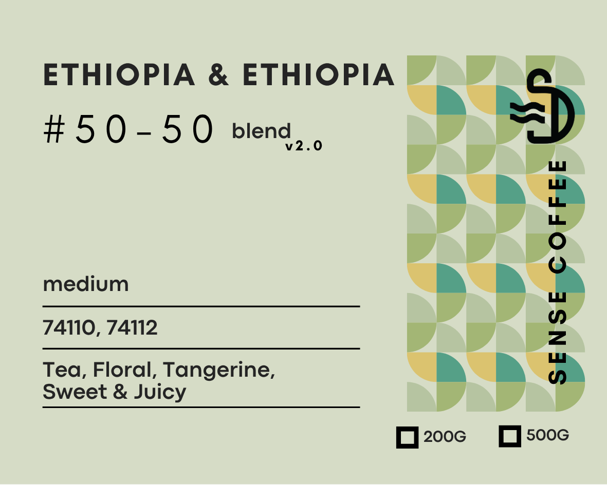 Sense Coffee House Blend 50-50 Blend v2.0